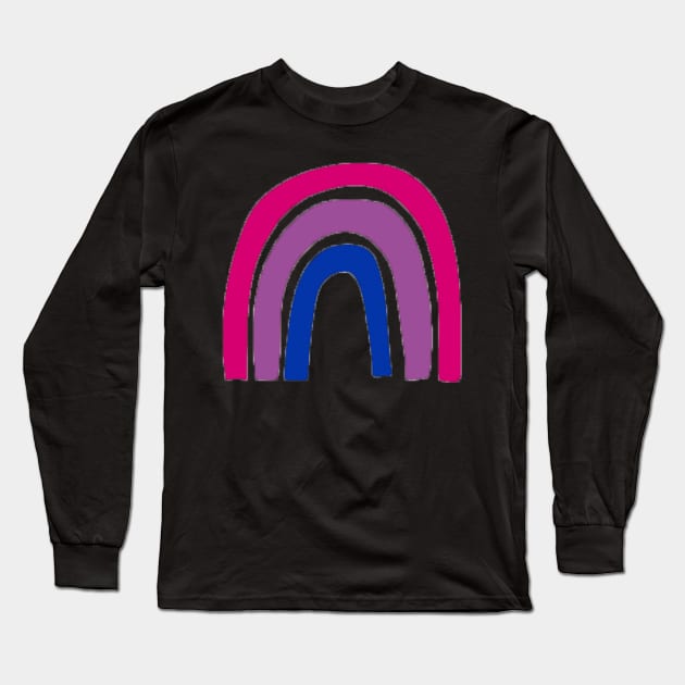 Bi Pride Rainbow Long Sleeve T-Shirt by ThePureAudacity